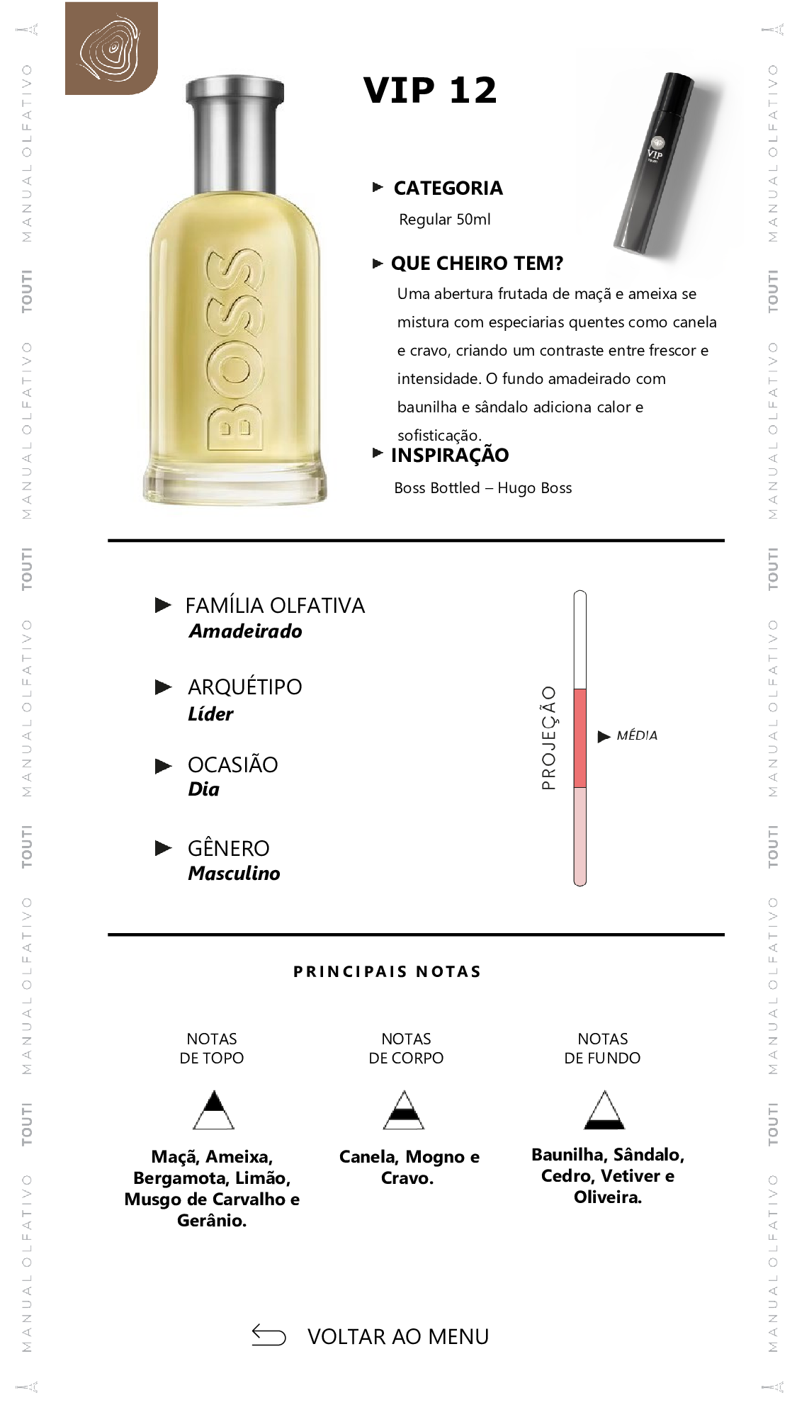 12 - Boss Bottled Hugo Boss
